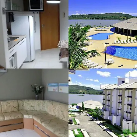Flat Enseada Nautico Apartment Caldas Novas Exterior photo
